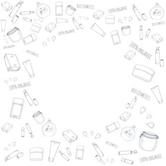 Cosmetics background