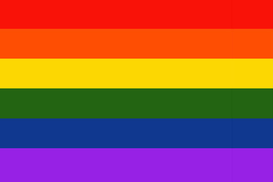 Grunge gay pride flag texture