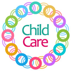 Child Care Colorful Rings Circular 