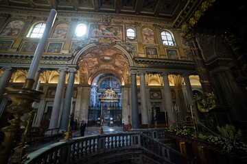 Fototapeta na wymiar Basilica di Santa Maria Maggiore