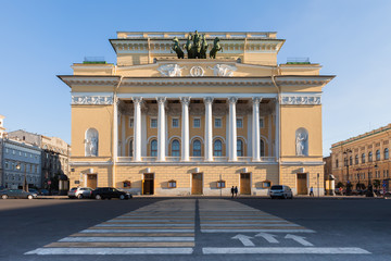 Fototapeta premium Alexandrinsky Theatre, Saint Petersburg