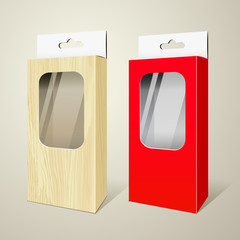 Products package collections design vector illustration