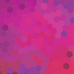 Hexagon background. Geometric shapes.