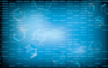 abstract background technology futuristic blue design