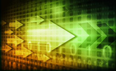 Obraz premium Abstract Arrow Background.