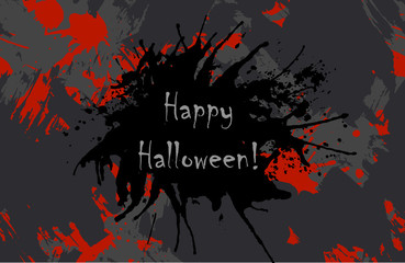 Scary Invitation for Halloween Party.