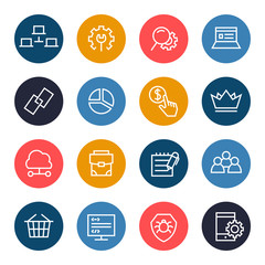 SEO icon set