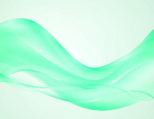  Colorful vector abstract green background.