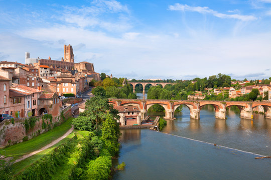 View of the Albi, France