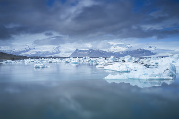 Fototapeta na wymiar Jokulsarlon Glacial Lagoon