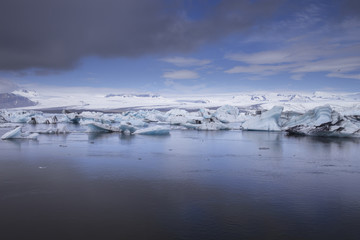 Fototapeta na wymiar Jokulsarlon Glacial Lagoon