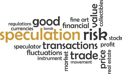 word cloud - speculation