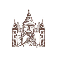Fototapeta premium Medieval castles