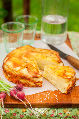 Layered Potato Bake