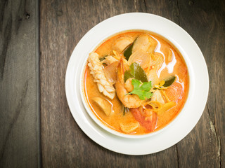 Thai food : Tom yum sea food