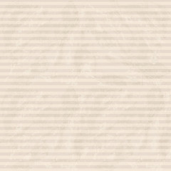 Abstract old paper pattern background. Beige stripe  design element horizontal lines. Striped  vintage texture