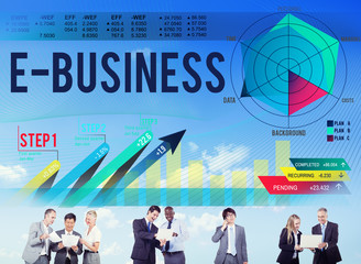 E-Business Global Business Digital Marketing Concept