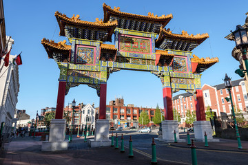 China town Liverpool UK