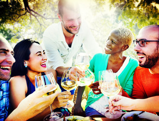 Friends Friendship Outdoor Chilling Togetherness Concept