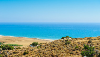 Landscape, View from Kurium, Cyprus
