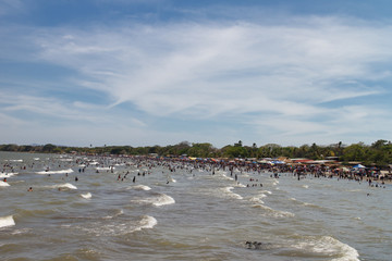 San Jorge beach port, in Nicaragua