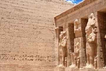Deurstickers Temple of Edfu in Egypt © Lsantilli