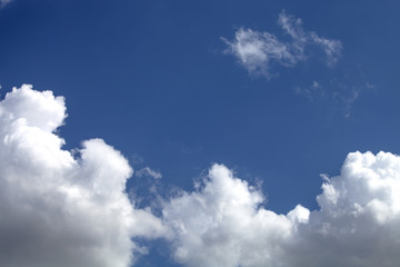 Fototapeta premium Blue sky and clouds