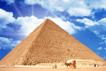 Obraz premium piramide giza