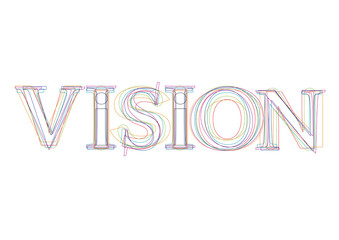 Vector word Vision