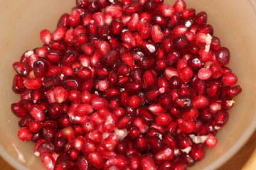 pomegranate seeds