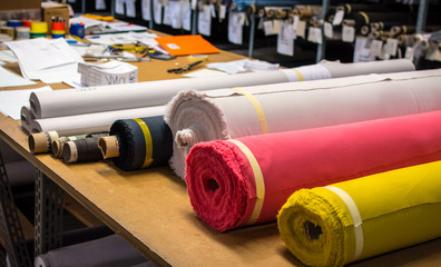 Fabric rolls, many colors assortment - 86211687