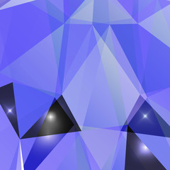 geometric background of triangular polygons