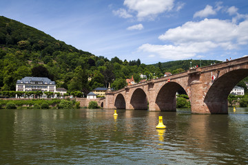Fototapeta na wymiar Heidelberg Old Bridge