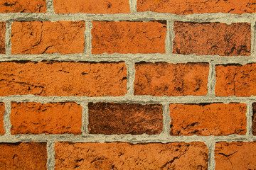 Textur-Backsteinmauer
