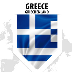 Fahne Flagge Flag Greece - Griechenland
