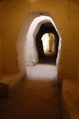 particolare della antica città di Ghadames in Libia

