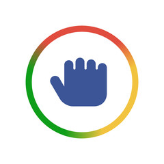 Fototapeta premium Modern App Button