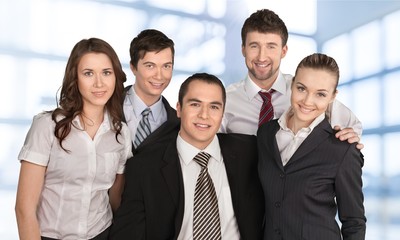 Obraz premium Business, People, Team.
