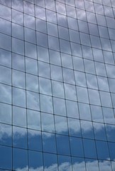 Fototapeta premium Glass facade of modern office building