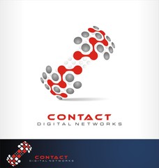 social network logo vector
