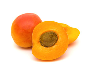 soft ripe apricots