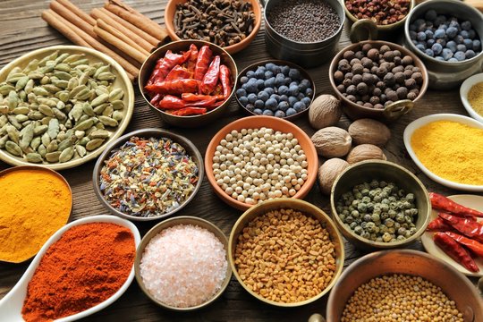 Aromatic spices.
