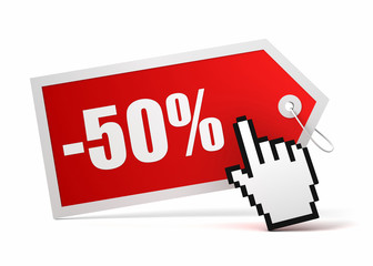 fifty percent off sale