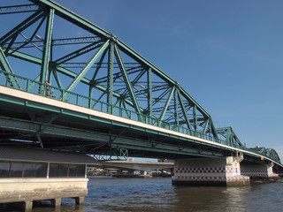 Steel Bridge(Industrial Ring Road Bridge), Bangkok,Thailand