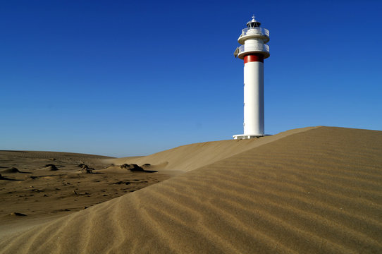 El Faro del Fangar en el Delta del Ebro
