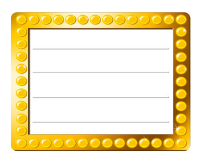 Fototapeta premium Show Marquee With Lights