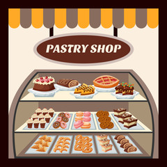 Pastry Shop Background 