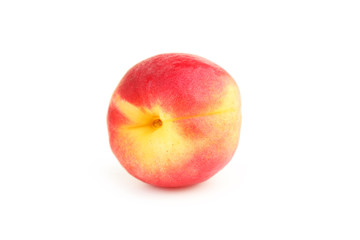 Fresh apricot isolated on a white