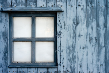 wooden window