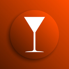 Martini glass icon